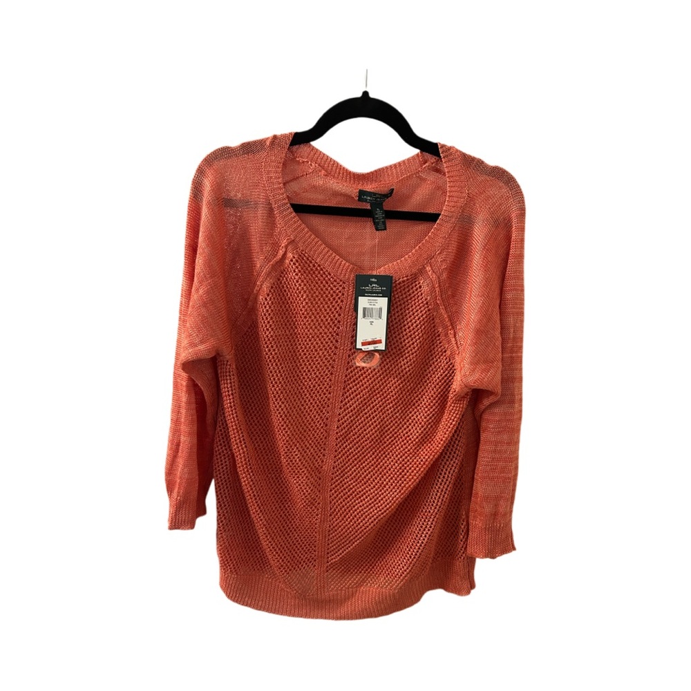 Ralph Lauren Coral Knit Blouse